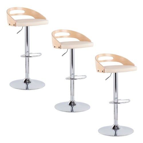 Cassis Adjustable Barstool - Set Of 3